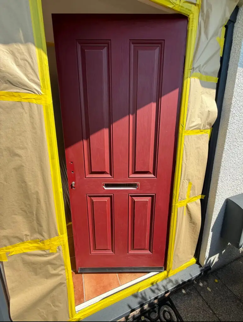 upvc window painting